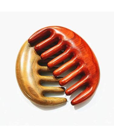 Buy High-Quality Green Sandalwood Massage Tools | 9.5-8.5 cm Roller & Comb for Health & Wellness - Buy Online on GoSupps.com