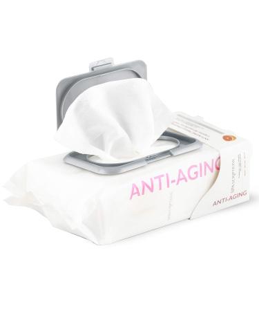 Spascriptions Anti Aging Makeup Cleansing Wipes - 60 Count | Best for Youthful Skin - Shop Internationally - Buy Online on GoSupps.com