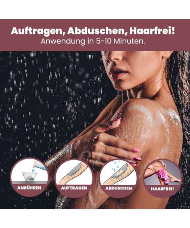 Capillum Amove Aloe Vera Depilatory Cream for Women - Painless Intimate Area Hair Removal | 2x500g Additive-Free & Neutral Scent - Buy Online on GoSupps.com