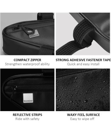 Mengk Waterproof Bike Triangle Frame Bag - Large Capacity MTB Road Bicycle Pouch - Buy Online on GoSupps.com