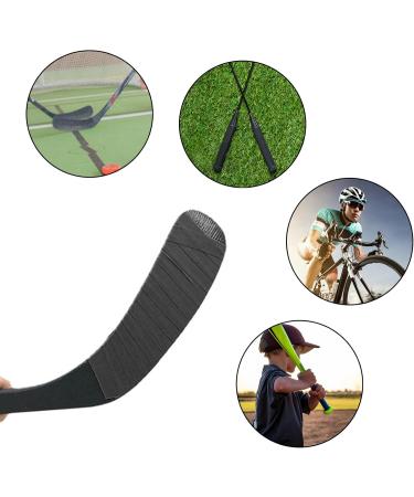 PIZSIET 2 Roll Slip-Resistant Hockey Tape - 2.5cm x 25m | Anti-Slip Club Tape for Ice Hockey Tennis Squash and Badminton (Black & Red) - Buy Online on GoSupps.com