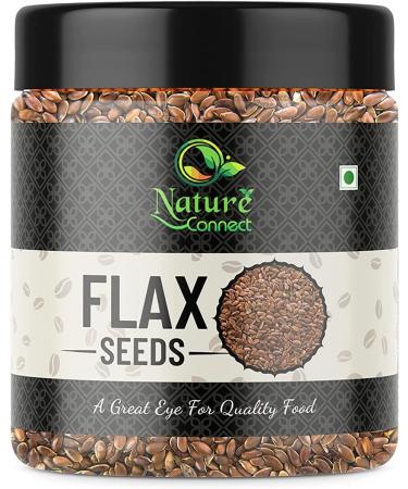 Nature Connect Combo Pack of Quinoa Seeds Gluten Free 250 gm and Flax Seeds 250 gm Total 500 GMS_Packing May Vary - Buy Online on GoSupps.com