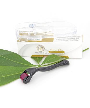 Derma Roller for Face and Skin Care 0.25mm - Free Storage Case Included - Buy Online on GoSupps.com