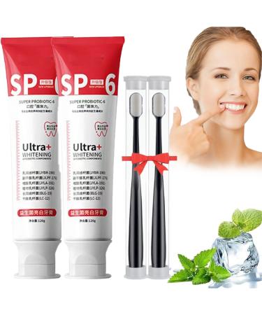 SP-6 Ultra Whitening 120 g Sp 6 toothpaste prevents tartar fresh breath deep cleaning protects the teeth toothpaste ultra whitening toothpaste sp-6 (2_red)