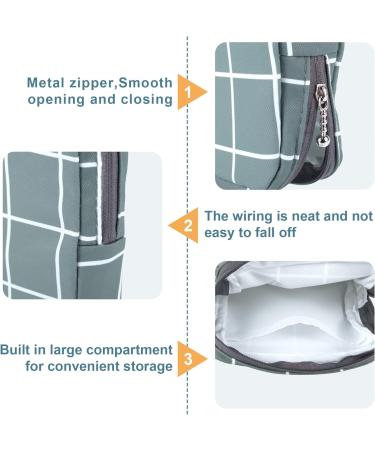 PAGOW 3pcs Sanitary Napkin Storage Bag - Portable Reusable Menstrual Pad Zipper Bags for Women & Teen Girls - 5x1.5x5 inch - Buy Online on GoSupps.com