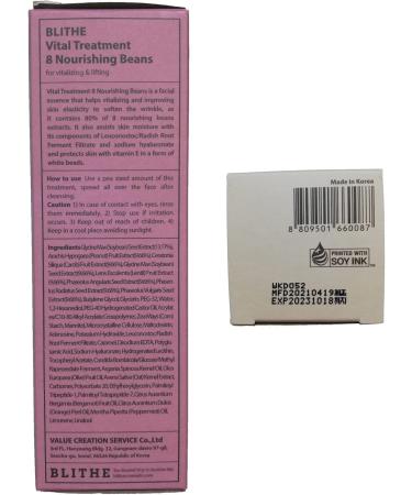 Blithe Vital Treatment 8 Nourishing Beans - 5 fl oz (150 ml) | Hydrating Skin Serum - Buy Online on GoSupps.com