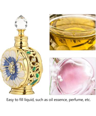 minkissy Glass Spray Bottle Glass Spray Bottle 12ml Mini Perfume Empty Bottle Vintage Glass Dropper Bottle Refillable Essential Oil Bottle for Outgoing Blue Glass Containers Travel Spray Bottle - Buy Online on GoSupps.com