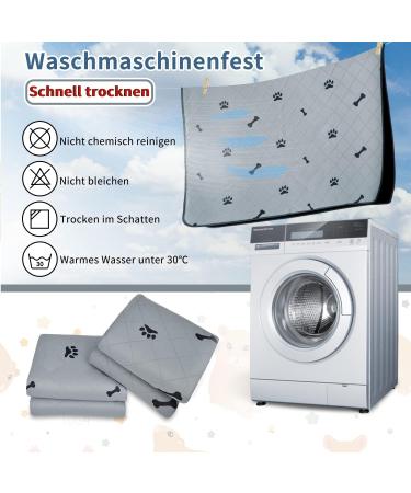 Buy Pick for Life 2-Piece Pipi Pads | Super Absorbent Washable Pet Hygiene Pads for Guinea Pigs Hamsters Rabbits & Dogs - 90x120cm - Buy Online on GoSupps.com