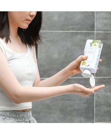 Inverted Bottle Lid - Inverted Leak-Proof Bottle Lid | White Bottle Lid Set No Waste Bottle Lids for Condiment Containers Shampoo Bottle - Buy Online on GoSupps.com