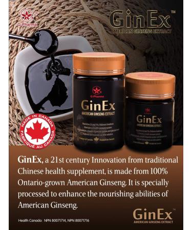 Red Ginseng Extract American Ginseng Extract GinEx 100 grams. Extra Strength High Potency - Buy Online on GoSupps.com