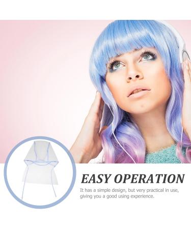 Hohopeti Lot de 12 Bonnets Jetables pour Coloration Capillaire Bleu Taille Unique Film Plastique Imperm able Trous Bonnet de Coiffure de Salon pour M ches Professionnelles et Soins - Buy Online on GoSupps.com