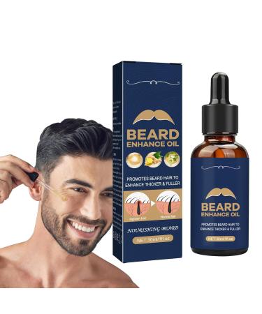 Beard Growth Oil for Men | 30ml Essential Beard Care - Moisturizes & Softens Thick Beards - Buy Online on GoSupps.com
