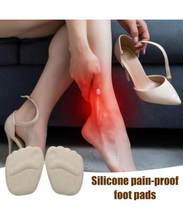 Ergonomic Midfoot Supports for Comfort | 2 Pairs Soft Insoles for Slippers Sneakers & Boots | Mingchengheng Apricot - Buy Online on GoSupps.com
