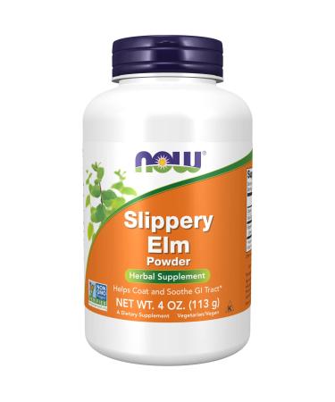 Now Foods Slippery Elm Powder 4 oz (113 g) - Buy Online on GoSupps.com