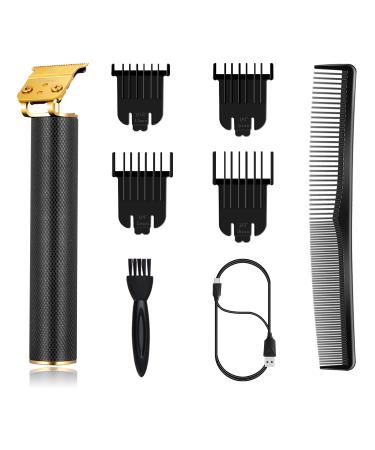 KEMEI Professional Hair Clippers for Men Pro Li Outliner Grooming Beard Trimmer Shavers Close Cutting Salon Cordless Rechargeable Quiet Black