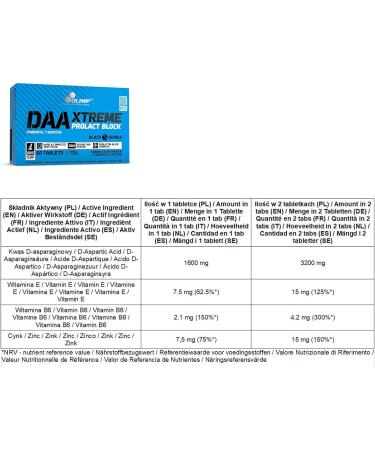 DAA XTREME 60 Tablets | Testosterone Booster | Testosterone Booster For Men | Anabolic Pills For Muscle Mass Growth - Buy Online on GoSupps.com