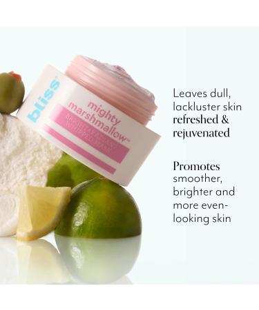 Bliss Ex-glow-sion Super Rich Face Moisturizer for Dewy Radiant Skin | Advanced Shea Butter Nourishes & Hydrates and Mighty Marshmallow + Vitamin C Whipped Mask - Buy Online on GoSupps.com