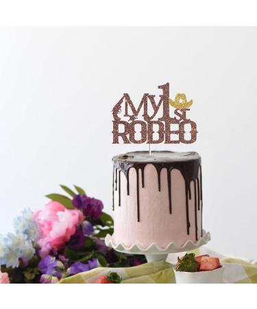 Tenhaisi My 1st Rodeo Cake Topper Mexican Theme 1st Birthday Party First Birthday Party Decorations My First Rodeo Birthday Decorations Baby Shower Party Supplies - Buy Online on GoSupps.com