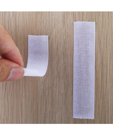 AIEX 39.37 Feet/12m Hook and Loop Self Adhesive Tape Roll with Gift Scissors (White) - Buy Online on GoSupps.com