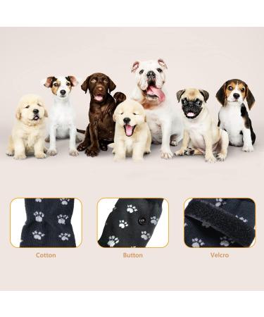 ALLY-MAGIC Anti Slip Dog Socks 2 Pairs Dog Paw Protector Dog Boots with Adjustable Straps Dog Grip Socks Traction Control for Small Dogs Indoor & Outdoor Hardwood Floor Walking Y7FHGW (S) - Buy Online on GoSupps.com