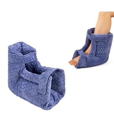 Heel Protector Cushion Foot Pillow for Pressusre Sores Ankle Pain Relief Heel Cushions for Bedridden Patient Heel Pads and Cups for Heel Pain 1 Pair Adjustable Size for Adult