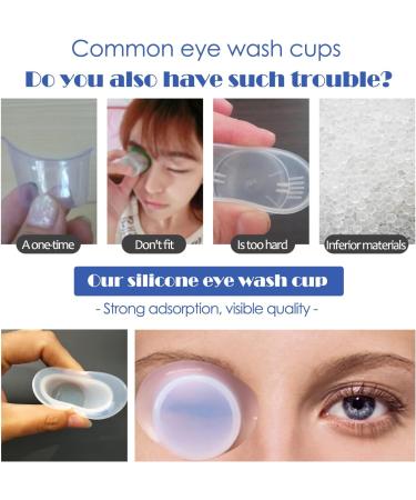 Buy XPOOS GCEA 4 Eyewash Cups - Durable Acrylic Fast International Shipping - Buy Online on GoSupps.com