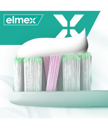  ELMEX ELMEX - Elmex Sensitive Toothpaste Gentle Whiteness 0% Colourants - Sensitive Teeth Painful Gums Enamel Protection - 2 x 75 ml - Buy Online on GoSupps.com
