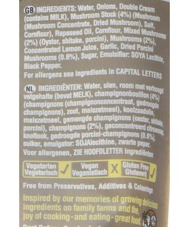 Irresistible Inspired Dining Mushroom Sauce 200g - Shop Now! - Buy Online on GoSupps.com