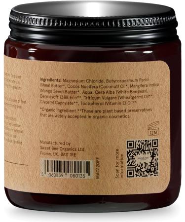 Sweet Bee Organics Magnesium Butter for Sleep - Magnesium Cream for Restless Legs - Sweet Sleep Magnesium Butter - Magnesium Body Butter for Sleep. - Buy Online on GoSupps.com