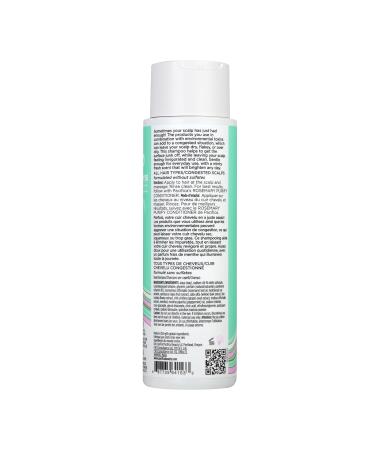 Pacifica Beauty Rosemary Purify Shampoo - Soothing Mint Detox for Scalp & Hair Sulfate Free Vegan & Cruelty Free - Shop Internationally - Buy Online on GoSupps.com