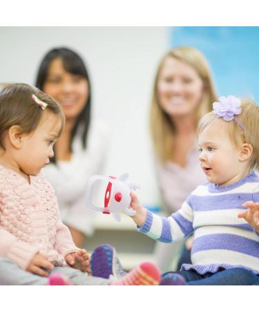 Neamou Red Silicone Brain Shape Teether for Infants - Soothing Gum Relief & Hand Pacifier (4-8 Months) - Buy Online on GoSupps.com