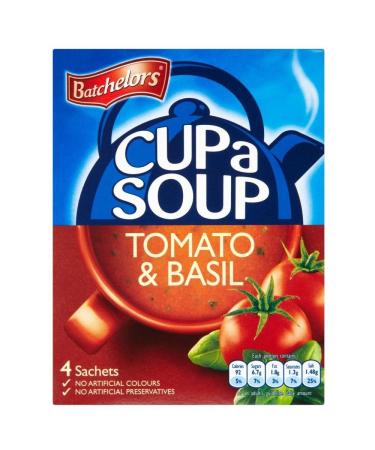 Batchelors Batchelors Cup a rich tomato and basil soup (4 per pack - 104g) - Pack of 2