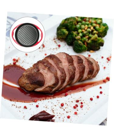HOLABONITA 1pc Household Pan Fry Tool Shaped Outdoor Induction with Steak for Frying Grill BBQ Handle Enameled Fried Pancake Enamel Cooking Stick Fish Cast Kitchen Egg Non Utensil - Buy Online on GoSupps.com