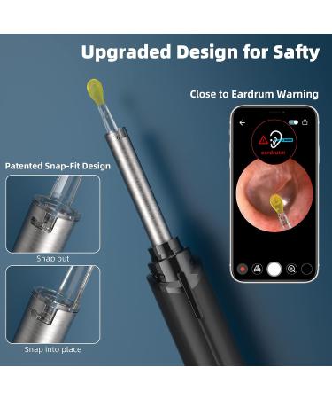 Ear Wax Removal Kit with 1080P Otoscope Camera and 8pcs Ear Picks - Ear Cleaner Camera for iPhone & Android - Buy Online on GoSupps.com