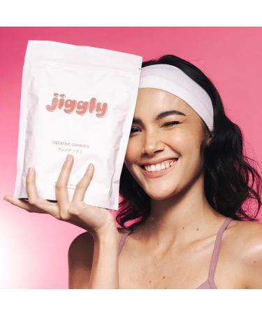 Jiggly Creatine Monohydrate Gummies for Men & Women Boost Focus Strength and Endurance Anti-Melting Formula Vegan Gluten-Free Non-GMO 5g of Creatine per Serving (Natural Strawberry 90 ct) Natural Strawberry 90 Coun  - Buy Online on GoSupps.com