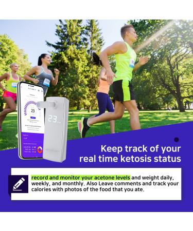 KETOSCAN Lite: Breath Ketone Meter for Ketosis & Fitness Tracking - Buy Online on GoSupps.com