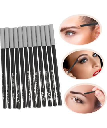 BIUDECO 36 Pcs Black Eyeliner 1 Eyeliner Micro Applicator Makeup Tool Waterproof Eye Liner Pencil Wood - Buy Online on GoSupps.com