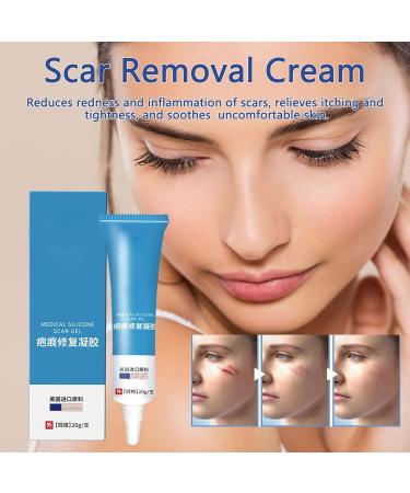 Scar Removal Gel Scar Cream Gel - 20g Tasteless Full Body Removal Gel Non-Greasy Scar Repair Cream for Old Scars - Buy Online on GoSupps.com
