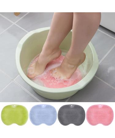 Leonshco Foot Brush & Back Scrubber - Non-Slip Shower Brush for Foot Cleaning & Massage - Boosts Circulation & Relieves Fatigue (Red) - Shop Internationally - Buy Online on GoSupps.com