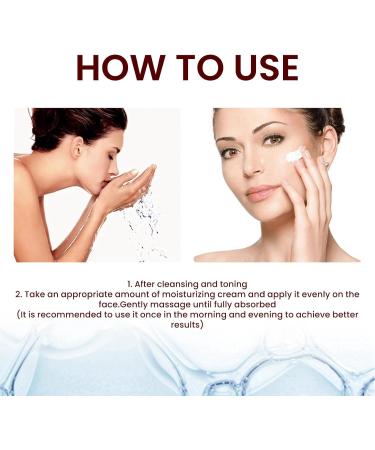 Natural Moisturizing Factors + HA Face Moisturiser & Cream Anti Aging Face Cream Dry Skin Moisturiser with Hydration Formula Anti Redness Cream for Face Facial Moisturiser for Normal to Dry Skin 100ml - Buy Online on GoSupps.com