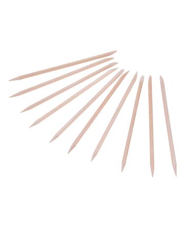 Kare & Kind 100x Double-Sided Orange Wood Nail Sticks - Cuticle Pusher for Manicure and Pedicure - DIY Nail Salon Tool for Beginners and Professionals - Buy Online on GoSupps.com