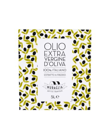 MURAGLIA ANTICO FRANTOIO Frantoio Muraglia 5L Boxed Bag with Extra Virgin Olive Oil and Measuring Cup Medium Fruity