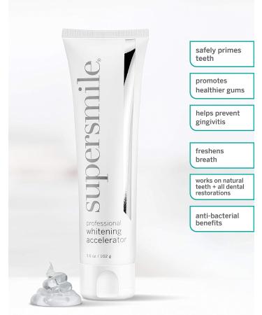 Supersmile Professional Whitening Accelerator - Safe & Effective Whitening (3.6 Oz) - Buy Online on GoSupps.com