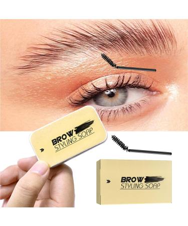 4 Pack Eyebrow Soap Eyebrow Wax Brow Soap Long Lasting Eyebrow Gel Clear Waterproof Brows Styling Soap Kit Natural Eyebrow Makeup for Women 16 g (Pack of 4) - Buy Online on GoSupps.com