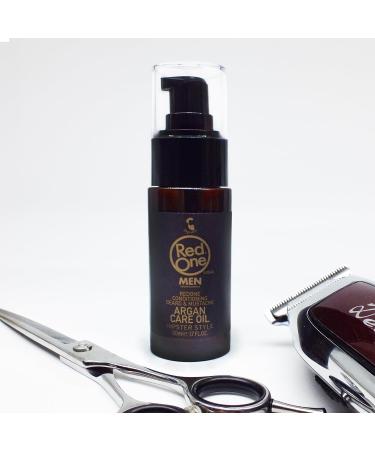 Redone Bart l Men Argan Oil 50ml - Conditioning Beard & Mustache Care - Hipster Style - Healthy Growth & Masculine Fragrance - Barbershop Quality Styling - Buy Online on GoSupps.com