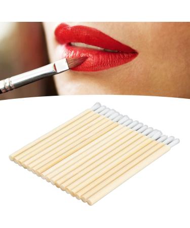 Bamboo Lip Brush Lip Brush Applicator Disposable Brushes with Bamboo Handle Lip Wand for Beauty Salon for Women - Buy Online on GoSupps.com