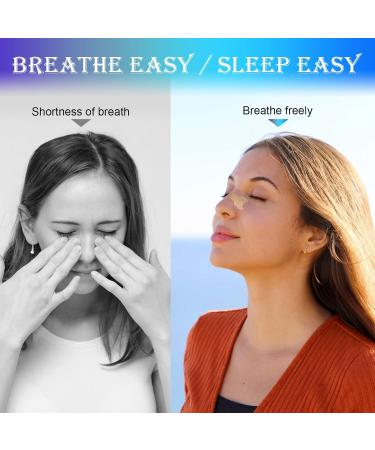 Nasal Strips 80 Pack - Relief for Nasal Congestion, Snoring Solution for Better Sleep - Men and Women - Buy Online on GoSupps.com
