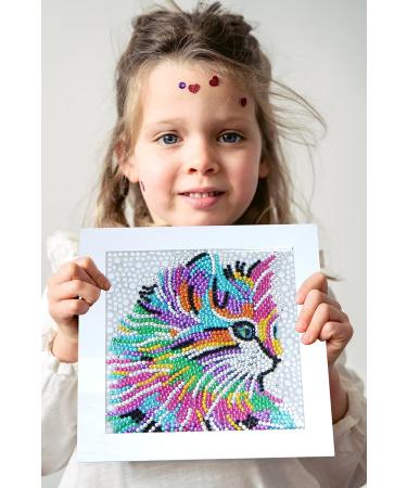 FURDOHAI Diamond Painting Kit for Kids (Cat) | Ages 6-12 | DIY Arts and Crafts Gift - Buy Online on GoSupps.com
