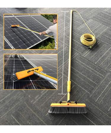 5-12M Window Cleaning Pole Photovoltaic Panel Cleaning Tool Extendable Cleaner for Trucks Windows Washing Multi-Purpose Water Spray Brush/7.5M/24.6Ft - Buy Online on GoSupps.com