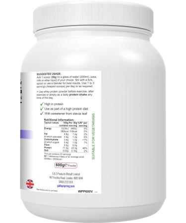 Buy Pure Whey Protein - Vanilla Flavor | Best International Shipping | High-Quality Protein Supplement - Buy Online on GoSupps.com